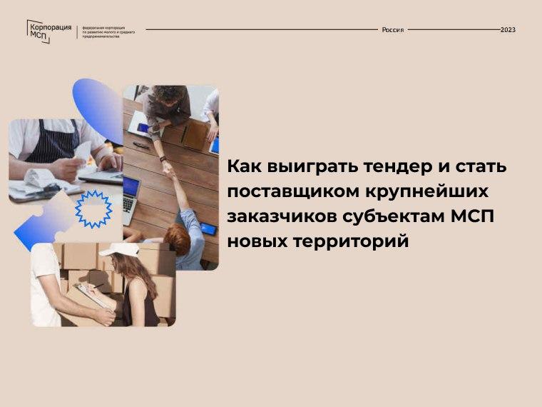 Как выиграть тендер и стать поставщиком самых крупных компаний?.