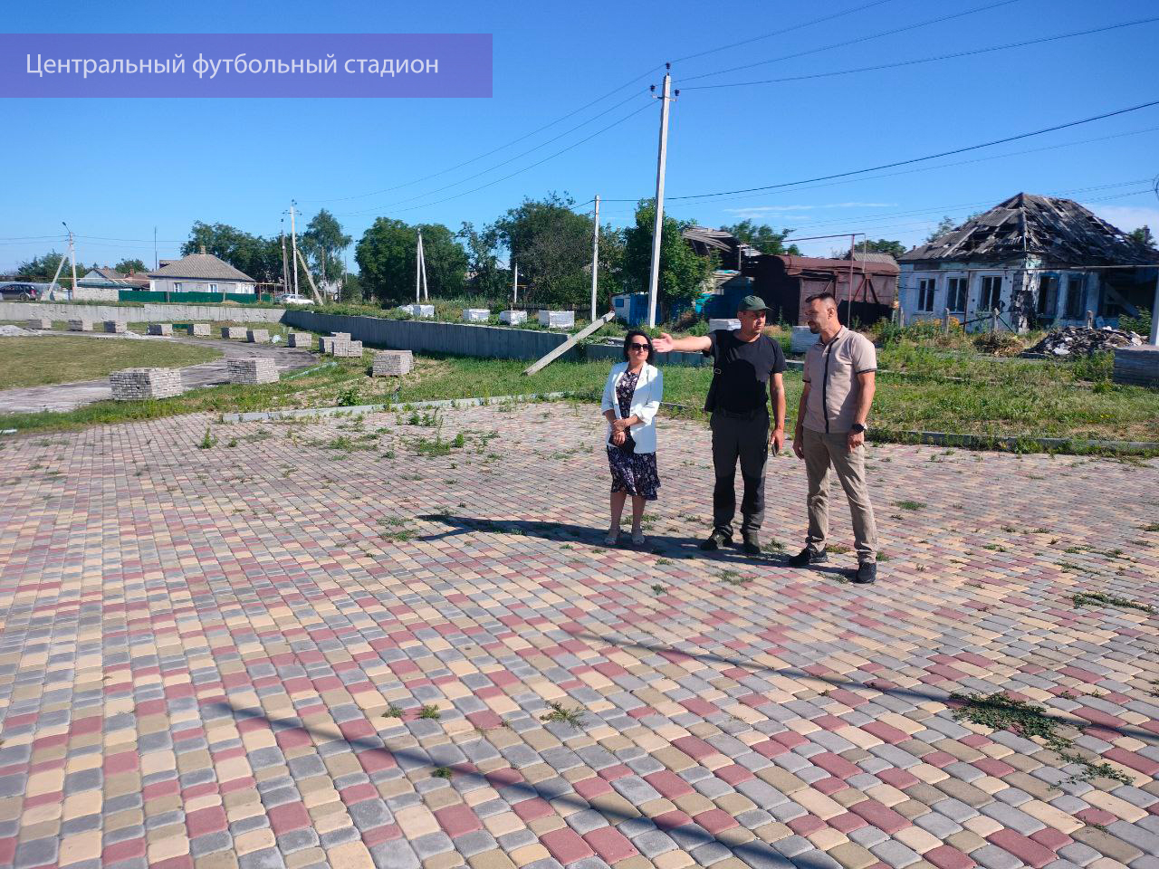 Глава администрации Волновахского района проверил ход восстановительных работ.