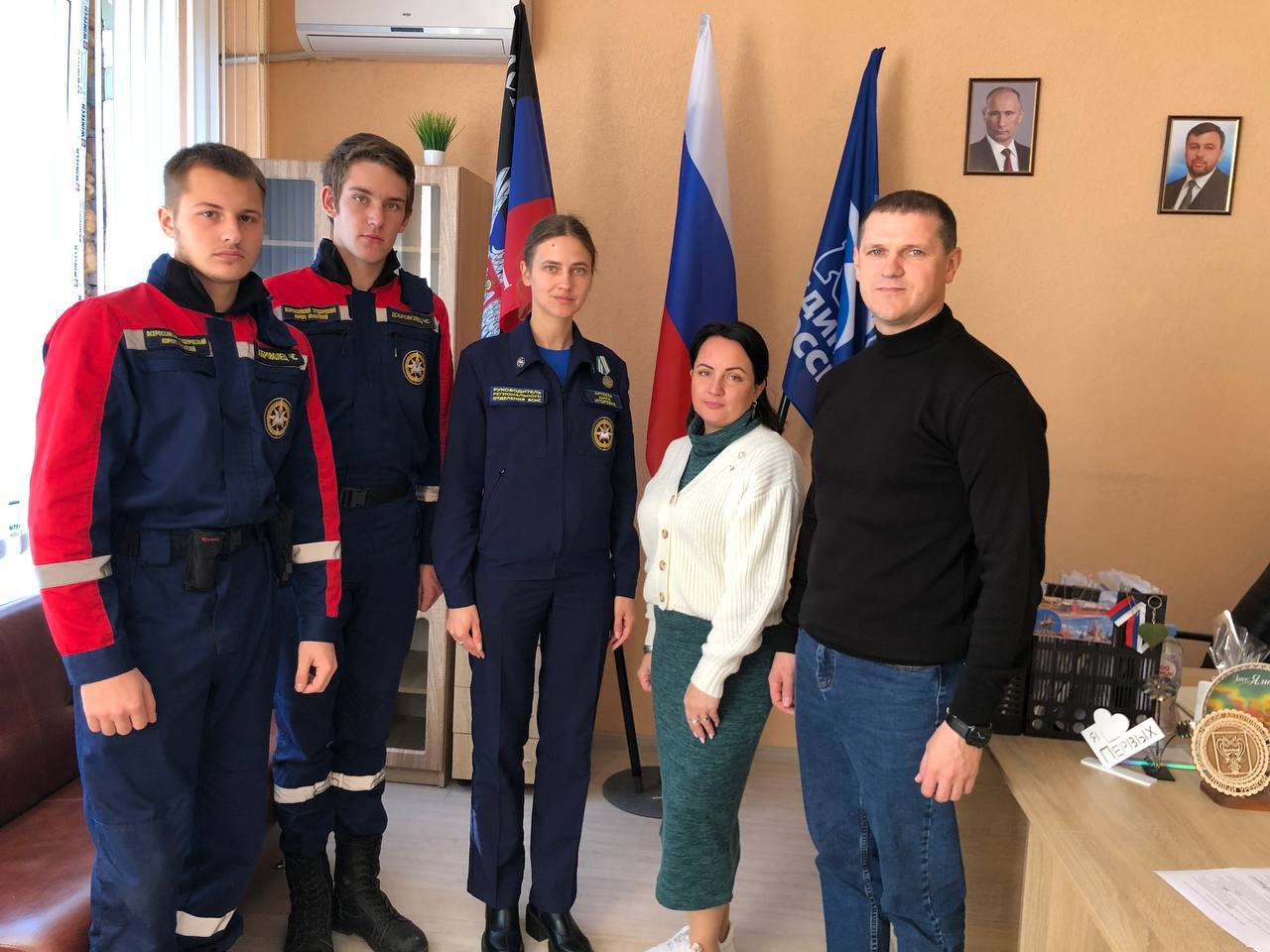 В Волновахе откроют студенческое отделение спасателей.
