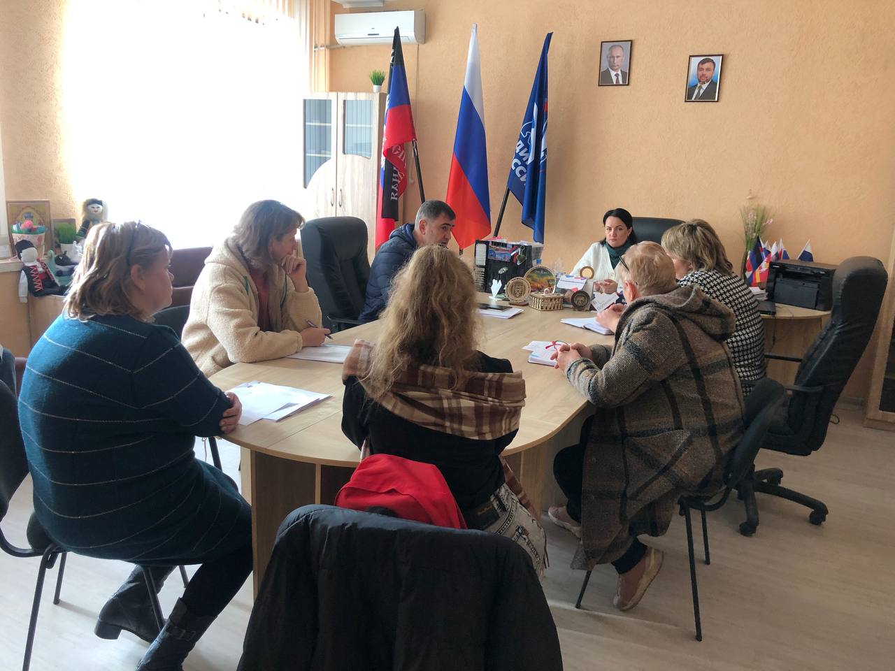 В Волновахе состоялось совещание по планированию бюджета на 2024 год.