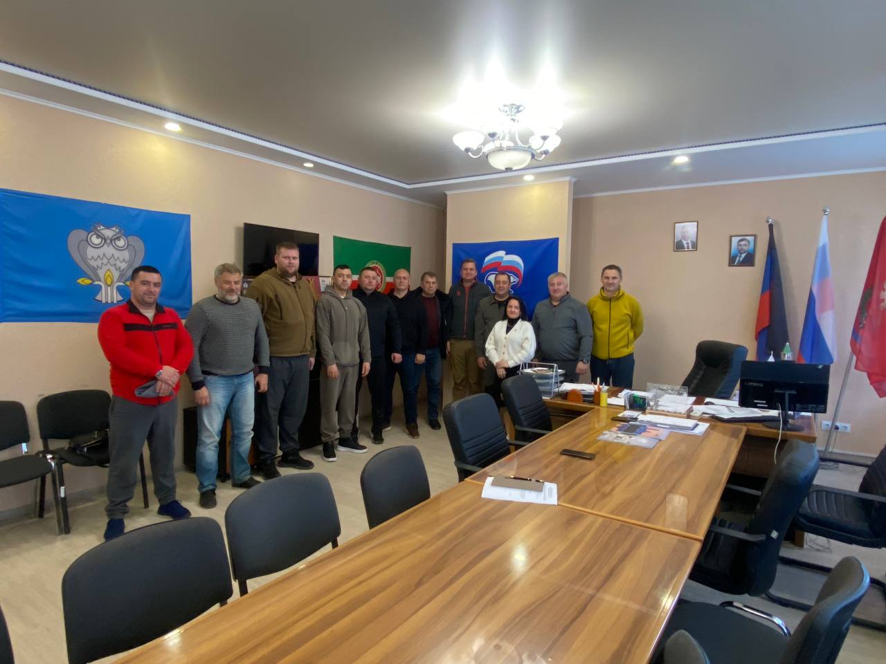 В Волноваху приехали троичане.
