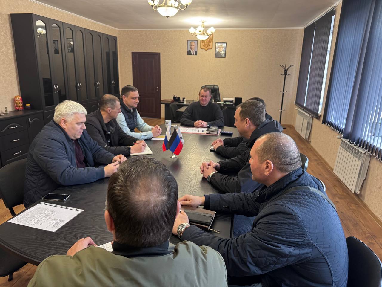 Встреча с трудовым коллективом.