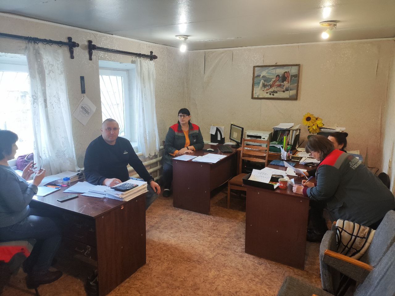 Прием граждан депутата Волновахского муниципального совета.