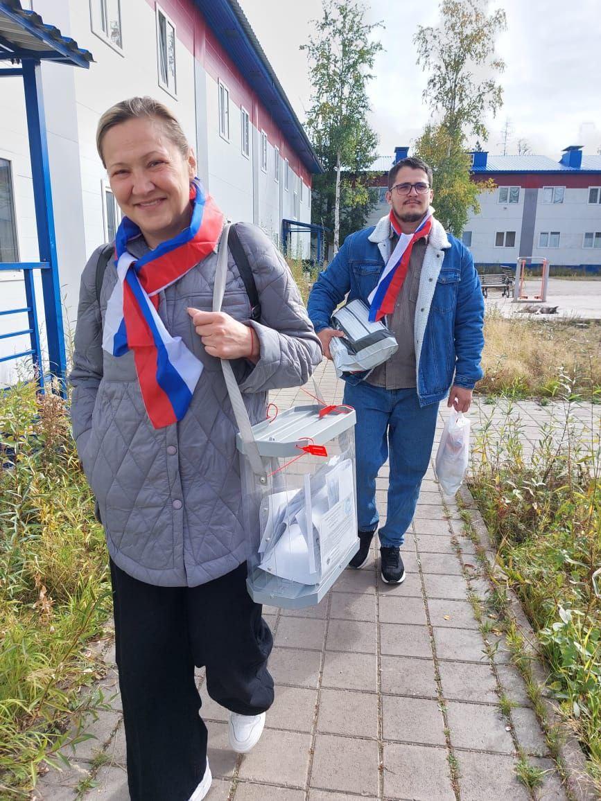 Жители новых регионов проголосовали в Якутии.