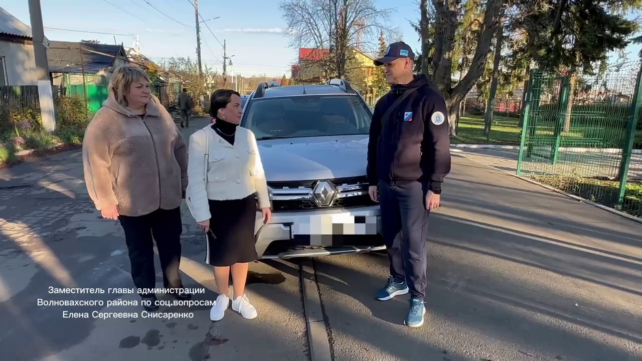 Ямал передал автомобиль в Волноваху.