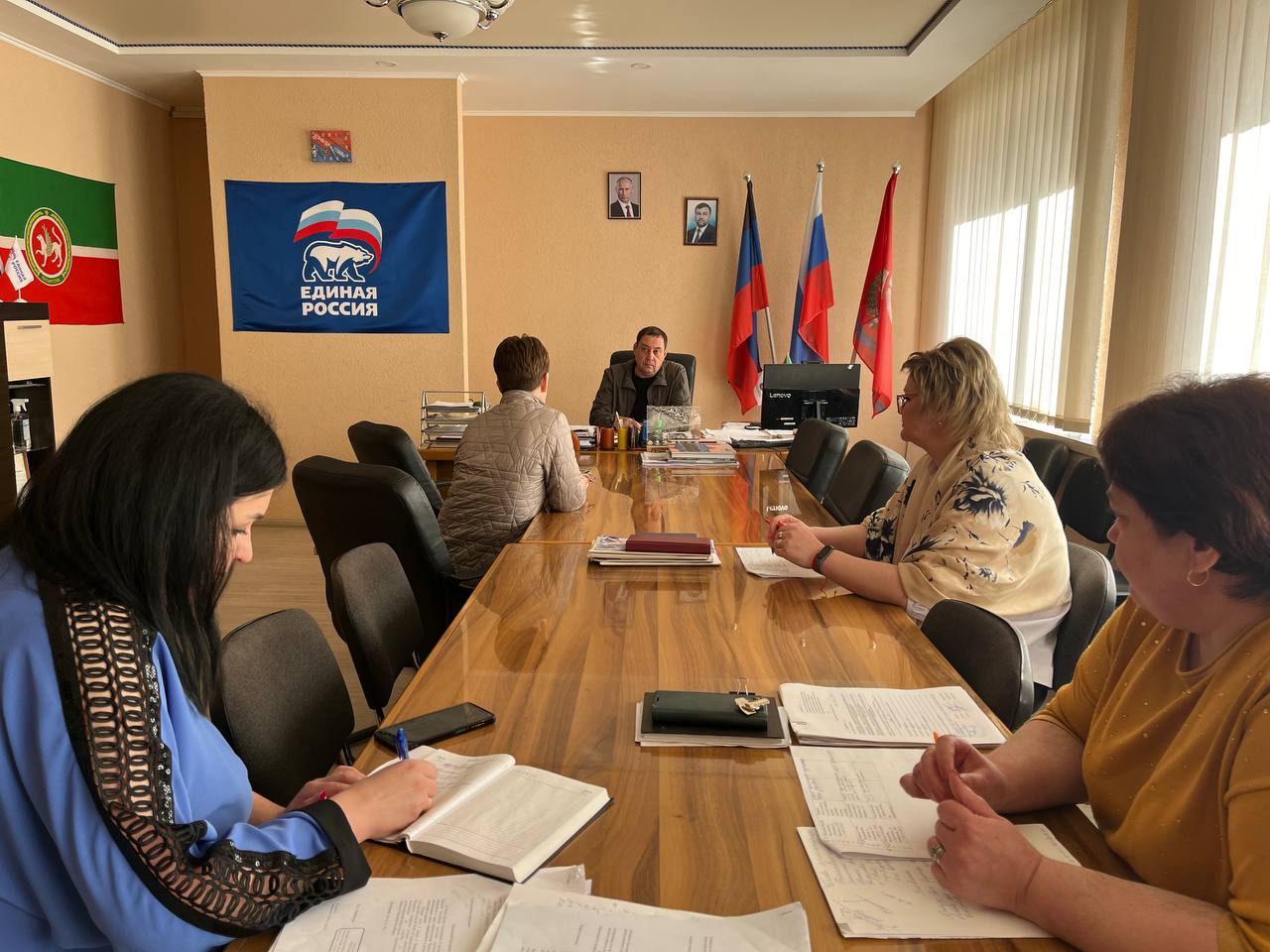 Прием граждан главы Волновахского муниципального округа.