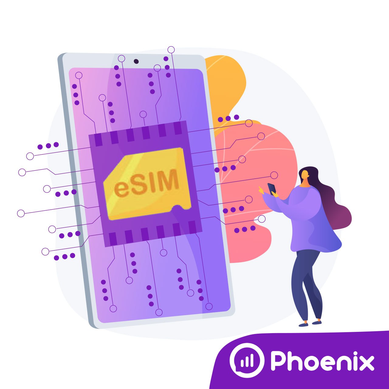 Абонентам «Феникс» доступна eSIM — цифровая альтернатива пластиковой SIM-карты.