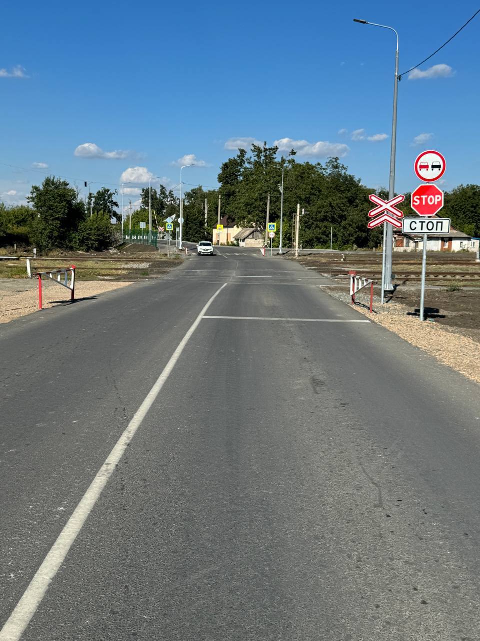 В Волновахе установили новые дорожные знаки.