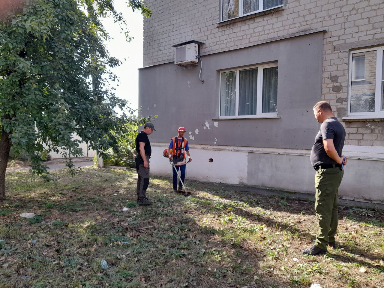 🍃 В Волновахском муниципальном округе продолжается покос сорных и карантинных трав.