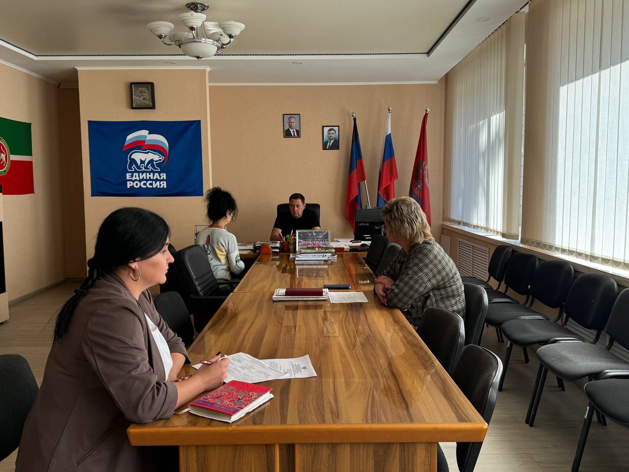 Прием главы муниципального образования Волновахский МО.