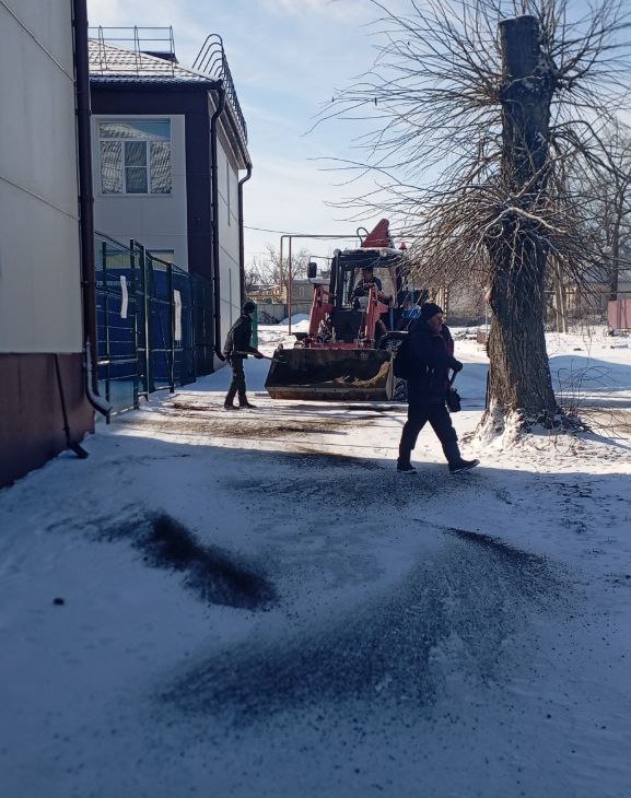 В Волновахе успешно справляемся с последствиями непогоды.