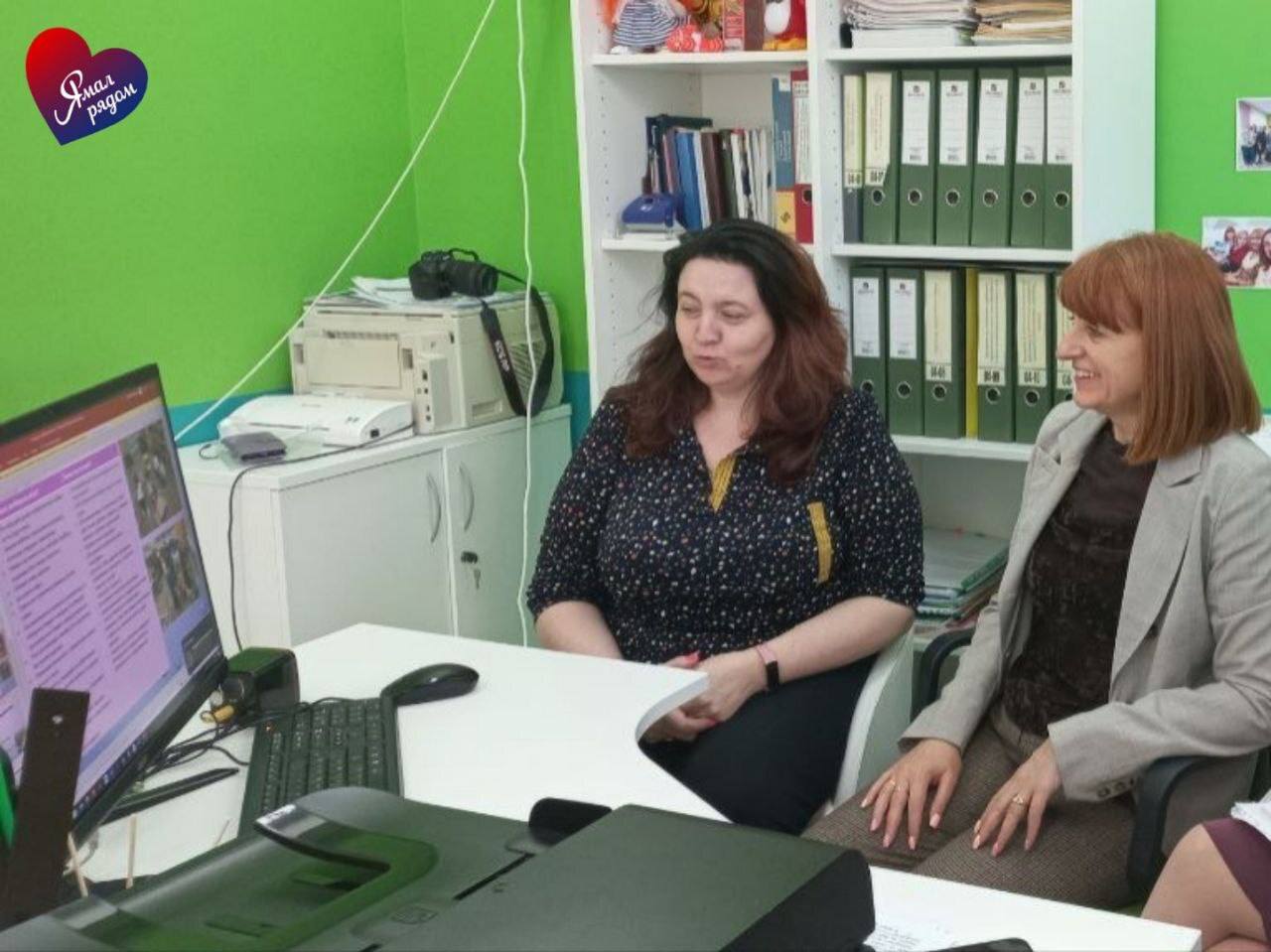 Педагоги Лабытнанги и Хлебодаровки делятся знаниями.