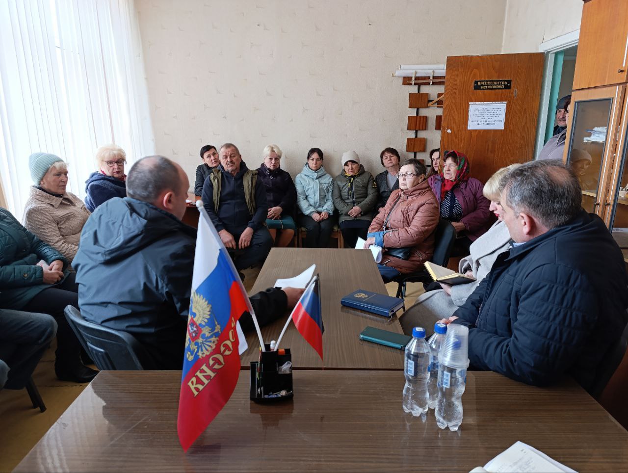 Состоялась встреча с жителями села Валерьяновка.