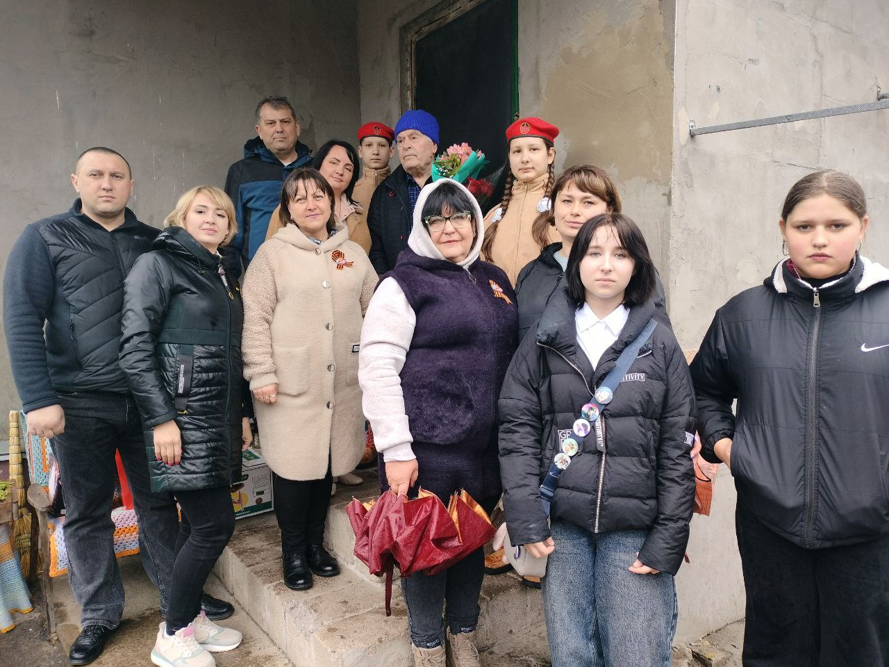 Ветерану Великой Отечественной войны Плахтию Степану Степановичу исполнилось 98 лет!.