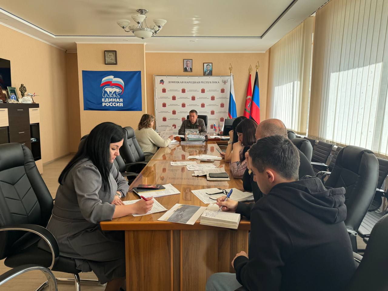Приём граждан главы Волновахского муниципального округа.