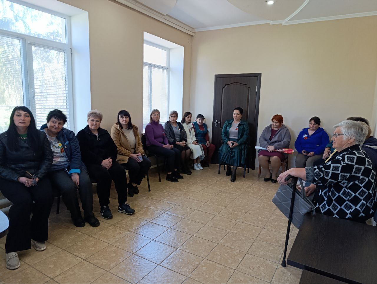 Состоялась встреча с жителями села Рыбинское.
