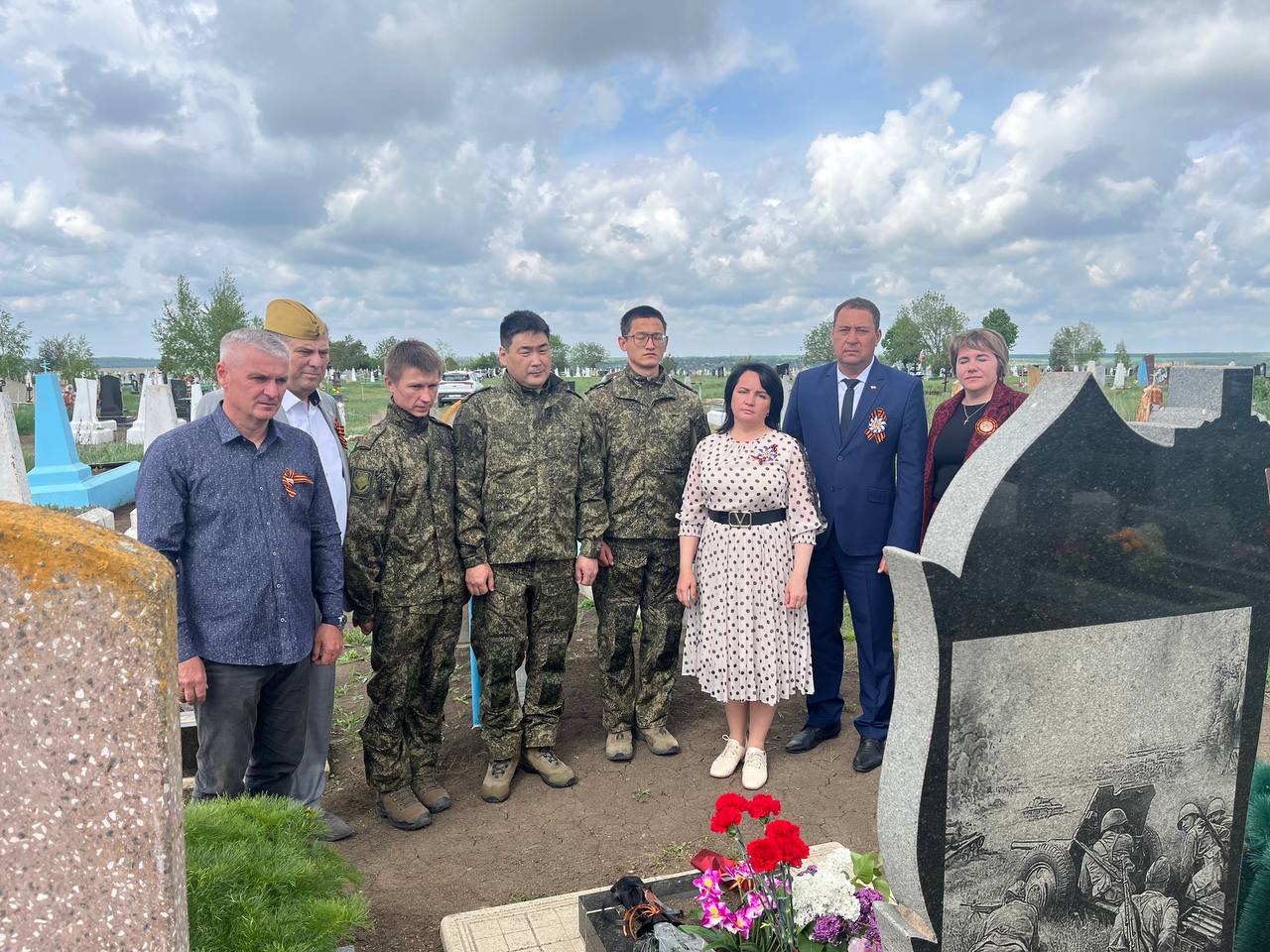 В Волновахе почтили память Героя Советского Союза Ивана Мироновича Литвина.