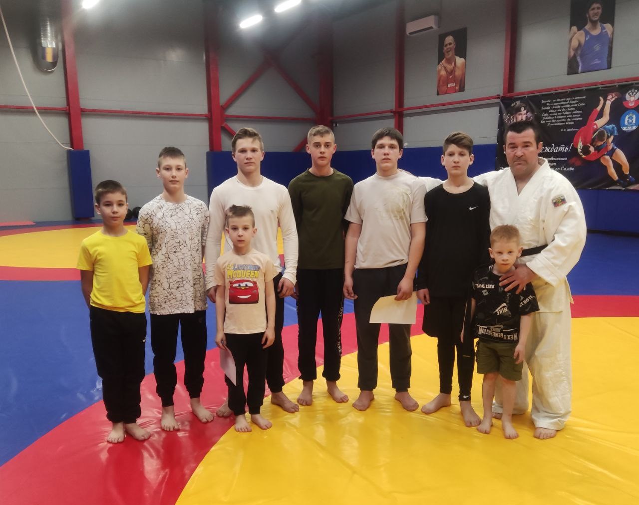 В спортивном комплексе Северный характер состоялась открытая тренировка.