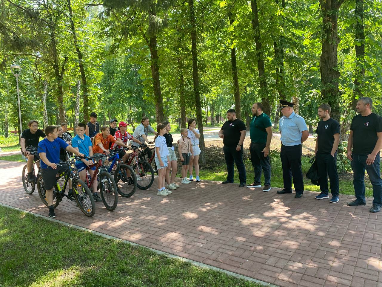 В Летнем парке состоялся экопробег.