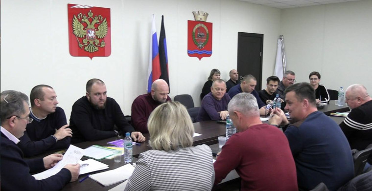 Заседание Волновахского муниципального совета. Заседание Волновахского муниципального совета.