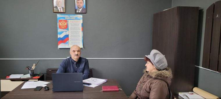 Прием депутата Волновахского муниципального совета. Прием депутата Волновахского муниципального совета.